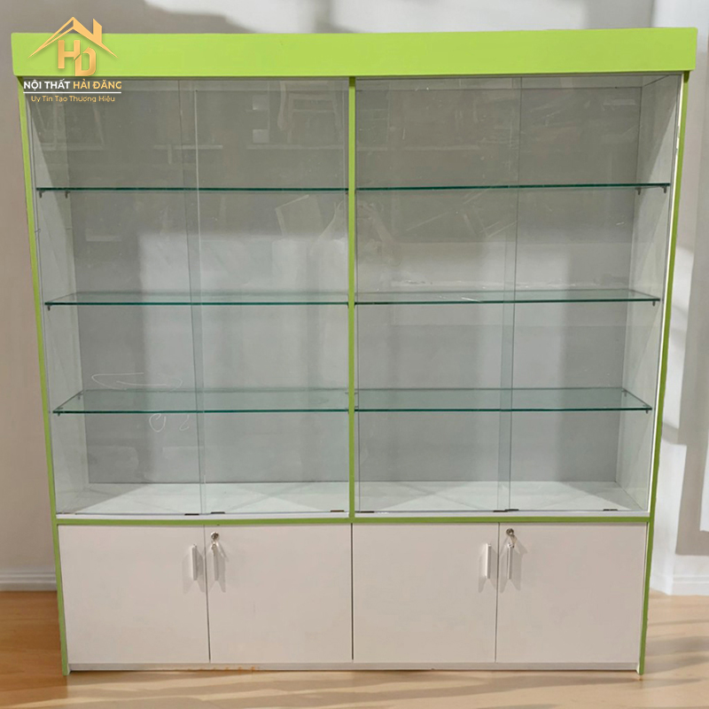 tủ trưng bày gỗ công nghiệp