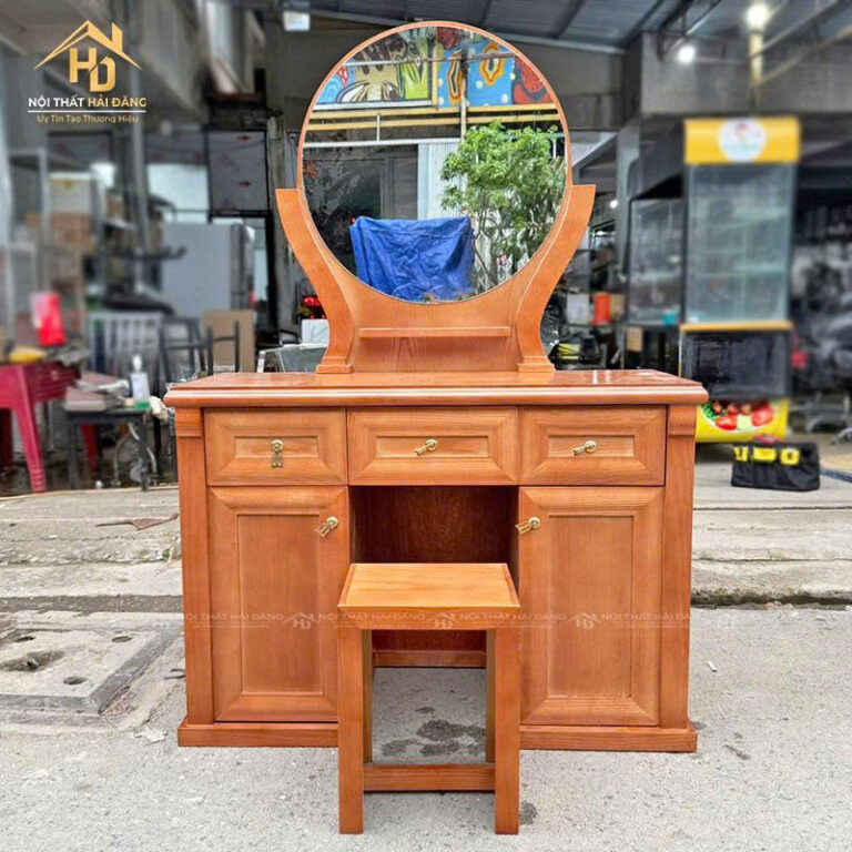 ưu điểm bàn trang điểm gỗ