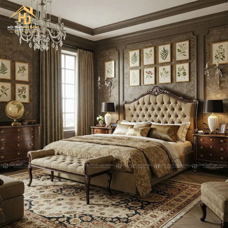 vị trí đặt giường ngủ phù hợp