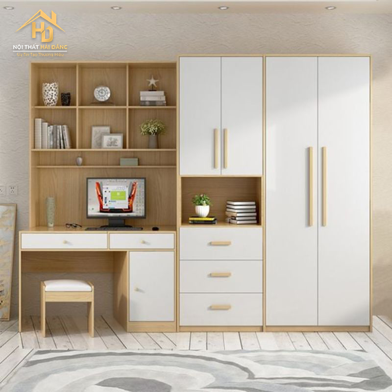 10 Mẫu Bàn Làm Việc Kết Hợp Tủ Quần Áo Hiện Đại, Giá Rẻ Ban-tich-hop-tu-quan-cho-nguoi-lon 10 Mẫu Bàn Làm Việc Kết Hợp Tủ Quần Áo Hiện Đại, Giá Rẻ
