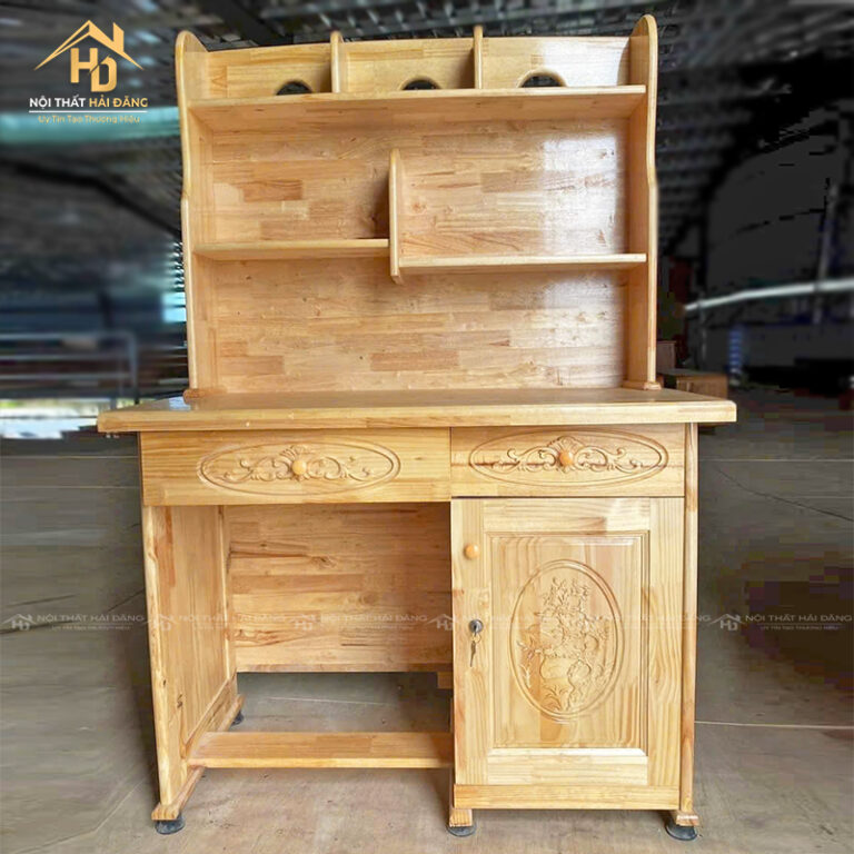 bàn học gỗ tự nhiên