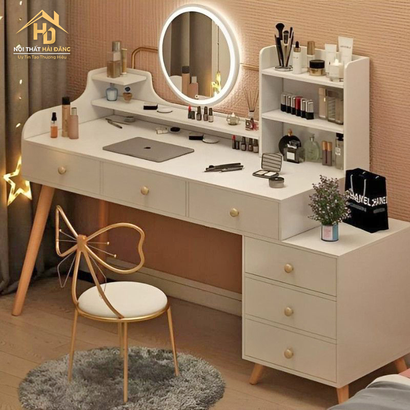 ban-lam-viec-ban-trang-diem Khám Phá Các Mẫu Bàn Làm Việc Kết Hợp Đẹp & Hot Nhất