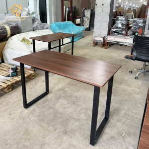 Bàn Làm Việc Chân Chữ U 1M2x60Cm Mặt Gỗ Màu Nâu 3 ban lam viec chan chu u 3