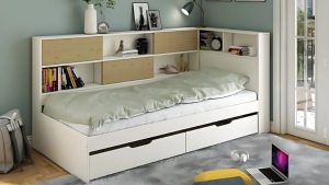 bàn làm việc kết hợp giường ngủ