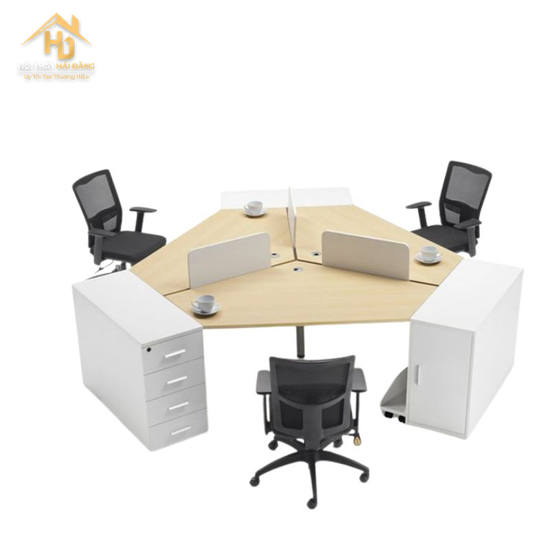 cum-ban-lam-viec-3-nguoi Cụm bàn làm việc văn phòng 2-6 người hiện đại, giá rẻ