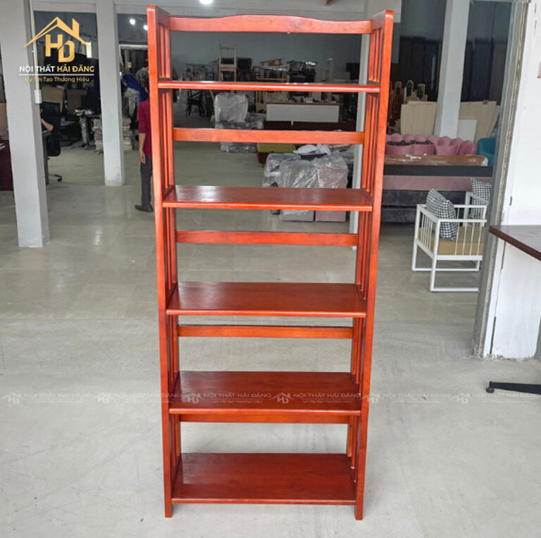kệ sách gỗ tự nhiên