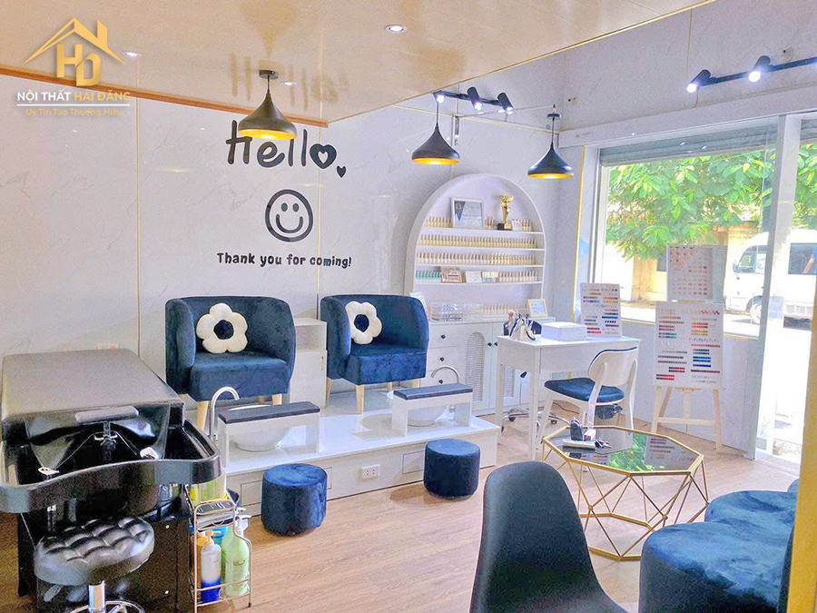 nội thất nail spa đẹp