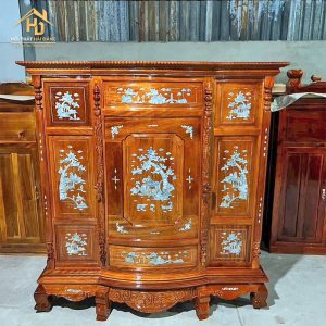 tủ thờ căm pha cẩn