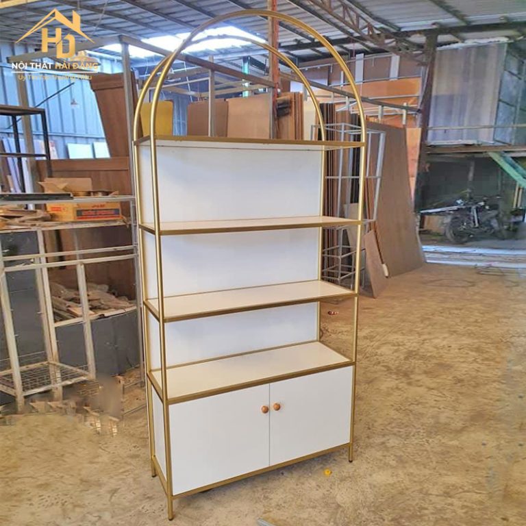 tủ trưng bày khung sắt