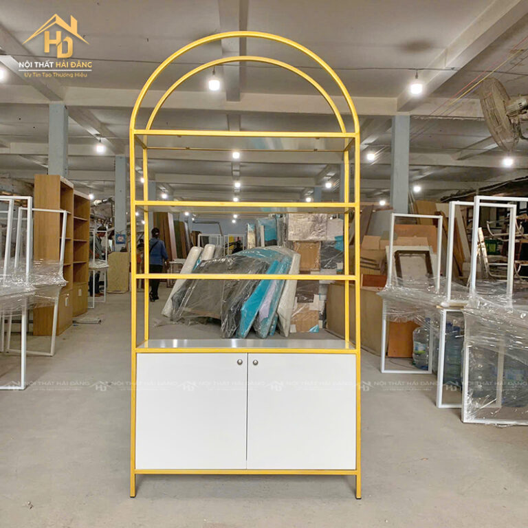 ưu điểm của tủ trưng bày khung sắt