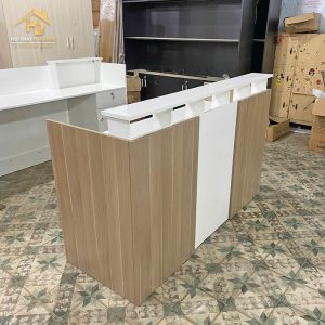 Quầy Lễ Tân Chữ U Gỗ MDF Phối Màu Đẹp Mắt 3 z7058586403422 4c5dcac973bdd0462c2c93bfe2229c55