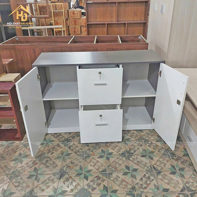 tu-ho-so-nhieu-ngan TOP 10 Mẫu Tủ Hồ Sơ Thấp, Tủ Tài Liệu Nhỏ Giá Rẻ