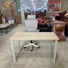 Bàn Làm Việc Gỗ Công Nghiệp Chân Sắt Hiện Đại