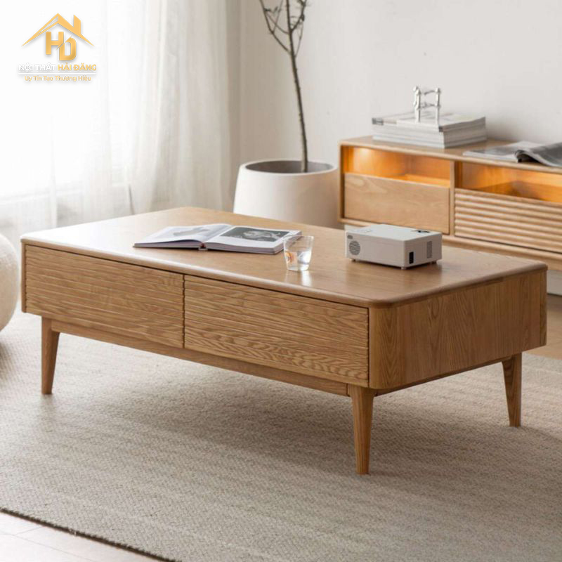 ban-tra-go-xoan-dao Top 10 Mẫu Bàn Trà Gỗ Đẹp Sang Trọng Cho Phòng Khách