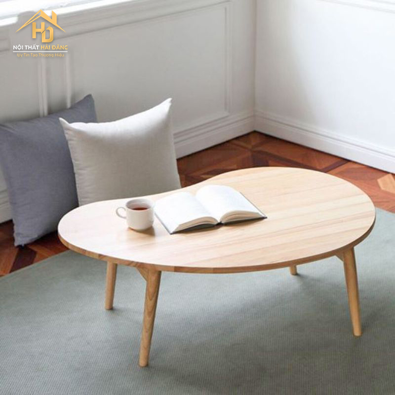 ban-tra-hat-dau Top 10 Mẫu Bàn Trà Gỗ Đẹp Sang Trọng Cho Phòng Khách
