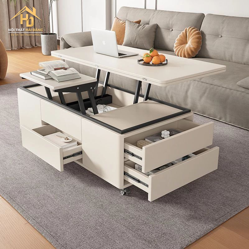 ban-tra-nang-thanh-ban-an TOP 10 Mẫu Bàn Trà Kết Hợp Bàn Ăn Được Ưa Chuộng Nhất 2025