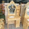 bàn trang điểm gỗ tự nhiên