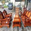 bộ bàn ghế salon gỗ