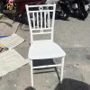 Ghế Tiffany Nhựa Nhà Hàng Màu Trắng