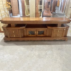 kệ tivi gỗ tự nhiên cao cấp