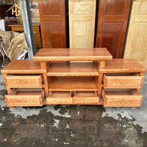 Kệ Tivi Gỗ Thiết Kế Nhiều Hộc Kéo Tiện Lợi 2 mẫu kệ tivi đẹp rẻ