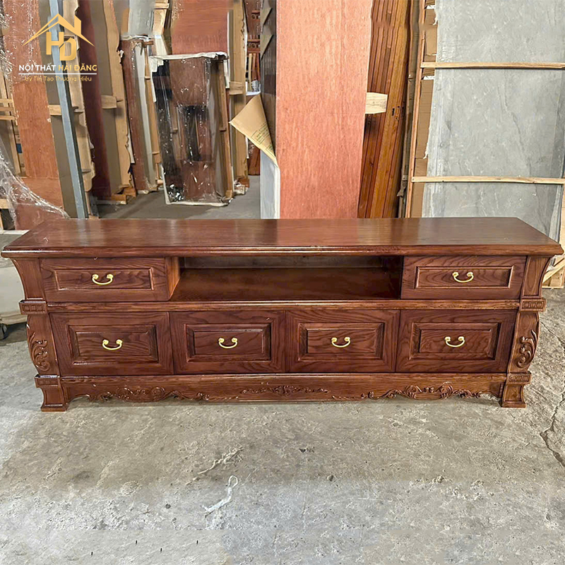 Kệ Tivi Gỗ Tự Nhiên 6 Ngăn Kéo Tiện Lợi ( 2 Màu) ke-tivi-hai-dang-4 Kệ Tivi Gỗ Tự Nhiên 6 Ngăn Kéo Tiện Lợi ( 2 Màu)