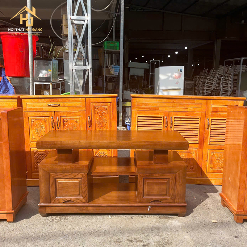 ke-tivi-mau-oc-cho-1 Kệ Tivi Nhật Gỗ Sồi Màu Óc Chó