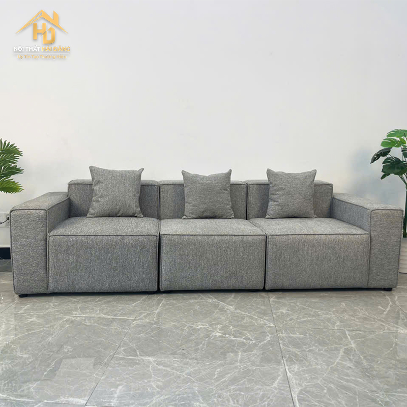 Sofa Vải Xám 3 Chỗ Ngồi Rộng Rãi sofa-3-cho-ngoi-2 Sofa Vải Xám 3 Chỗ Ngồi Rộng Rãi