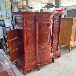 tủ thờ gỗ tràm