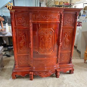 tủ thờ gỗ tràm căm pha