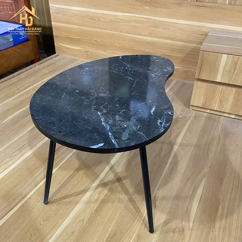 Bàn Sofa Hình Hạt Đậu Chân Sắt (2 Màu) ban-sofa-hat-dau-1 Bàn Sofa Hình Hạt Đậu Chân Sắt (2 Màu)