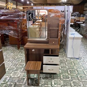 bàn trang điểm gỗ mdf