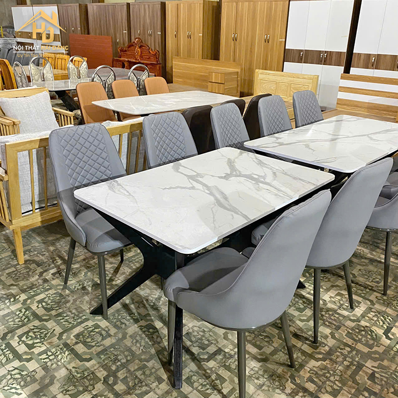 Bộ Bàn Ăn 4 Ghế Bọc Da Bàn Vân Đá bo-ban-an-4-ghe-1 Bộ Bàn Ăn 4 Ghế Bọc Da Bàn Vân Đá
