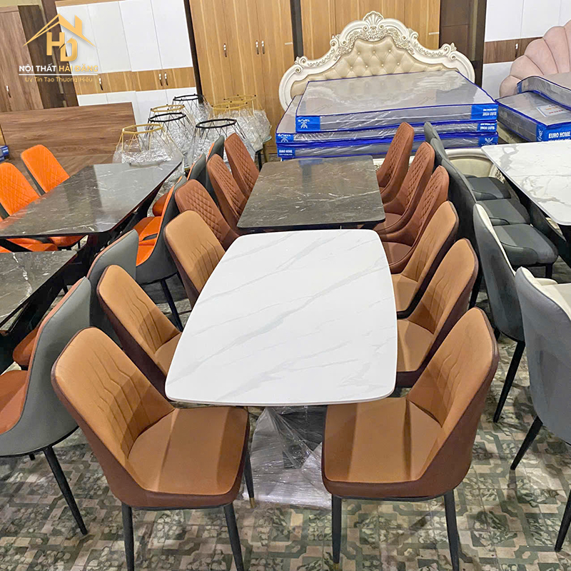 Bộ Bàn Ăn 4 Ghế Bọc Da Bàn Vân Đá bo-ban-an-4-ghe-3-1 Bộ Bàn Ăn 4 Ghế Bọc Da Bàn Vân Đá