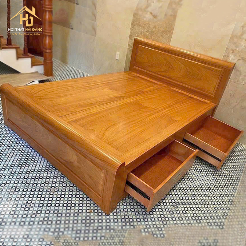 Giường Ngủ Dạt Phản Gõ Có Hộc Kéo giuong-go-phu-1 Giường Ngủ Dạt Phản Gõ Có Hộc Kéo