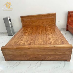 Giường Ngủ Dạt Phản Hương Xám Có Ngăn Kéo 4 go huong xam ngan keo 1