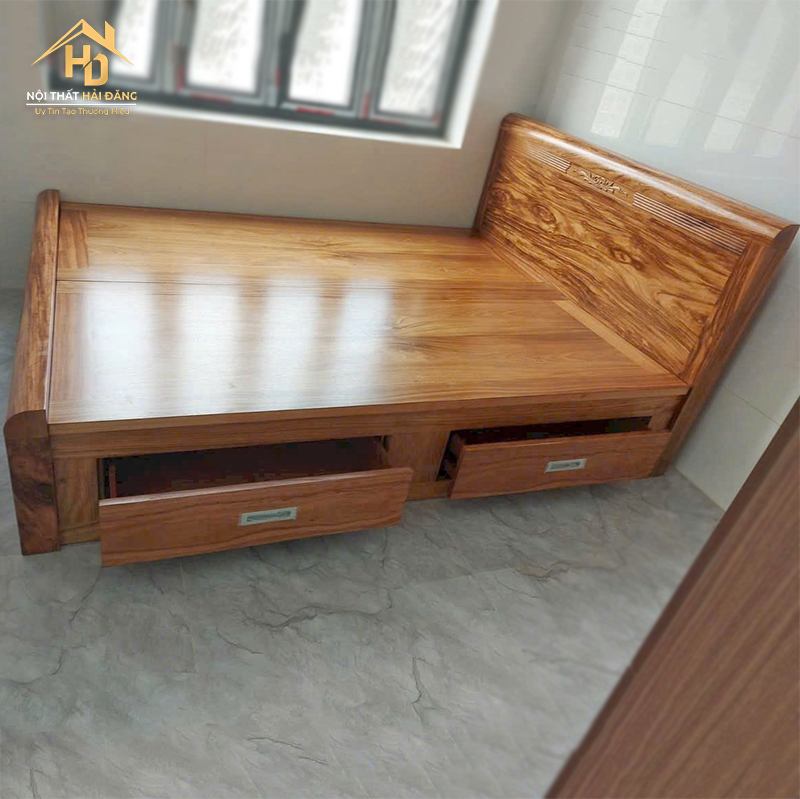 Giường Ngủ Dạt Phản Hương Xám Có Ngăn Kéo go-huong-xam-ngan-keo-3 Giường Ngủ Dạt Phản Hương Xám Có Ngăn Kéo