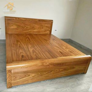 Giường Ngủ Dạt Phản Hương Xám Có Ngăn Kéo 3 go huong xam ngan keo 4