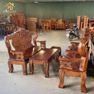 Bộ Salon Rồng Khuỳnh Tay 12