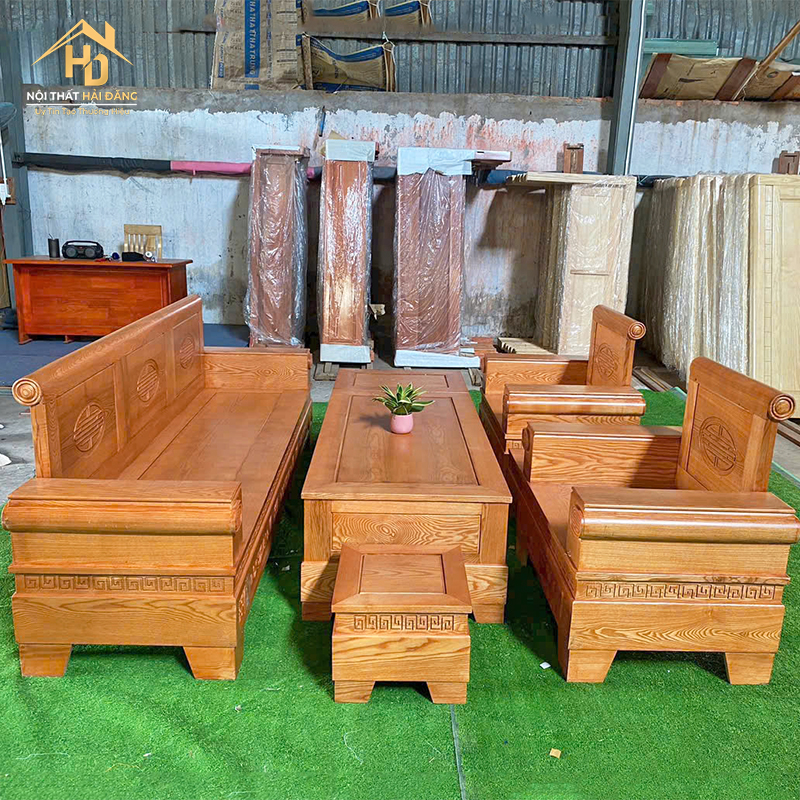 Bộ Salon Gỗ Sồi Chạm Khắc Độc Đáo (Nhiều Mẫu) salon-go-soi-2 Bộ Salon Gỗ Sồi Chạm Khắc Độc Đáo (Nhiều Mẫu)
