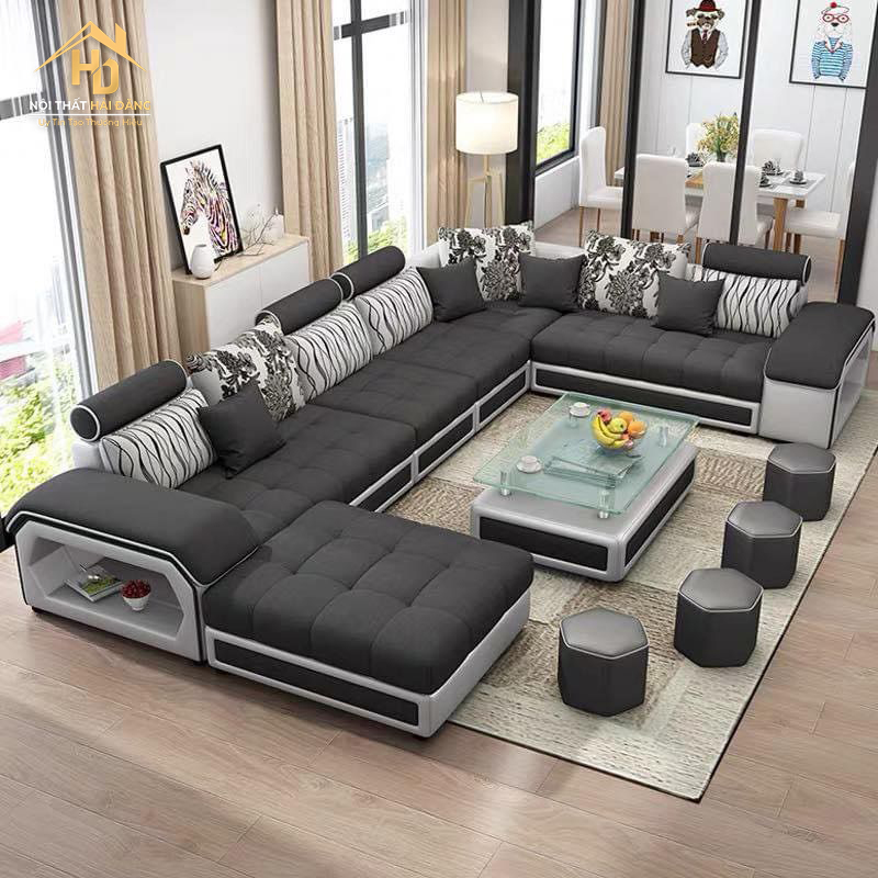 Top 10 Mẫu Sofa Chữ U Hiện Đại, Đẳng Cấp sofa-chu-u-1 Top 10 Mẫu Sofa Chữ U Hiện Đại, Đẳng Cấp