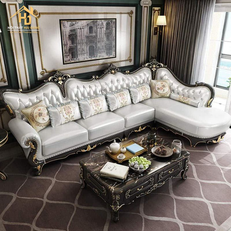 sofa-goc-L-hoang-gia Top 10 Mẫu Sofa Hoàng Gia Hot Nhất 2026