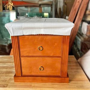 tab đầu giường gỗ sồi màu