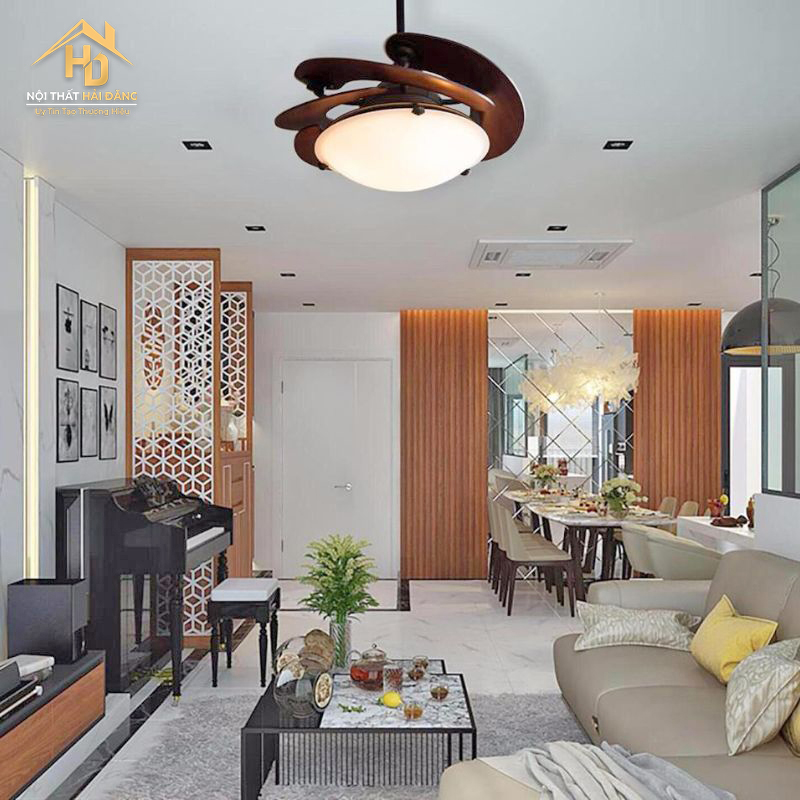 Top 10 cách kê sofa phòng khách chuẩn phong thủy hút tài lộc tranh-ke-sofa-duoi-den-chum Top 10 cách kê sofa phòng khách chuẩn phong thủy hút tài lộc