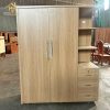 tủ quần áo 2 cánh liền kệ lõi xanh