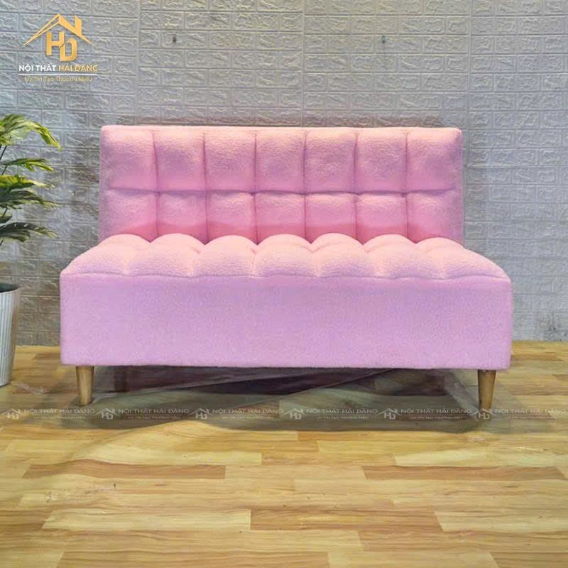 ghe-sofa-don-mau-hong Top 10 Mẫu Ghế Sofa Đơn Màu Hồng Hiện Đại, Nhẹ Nhàng