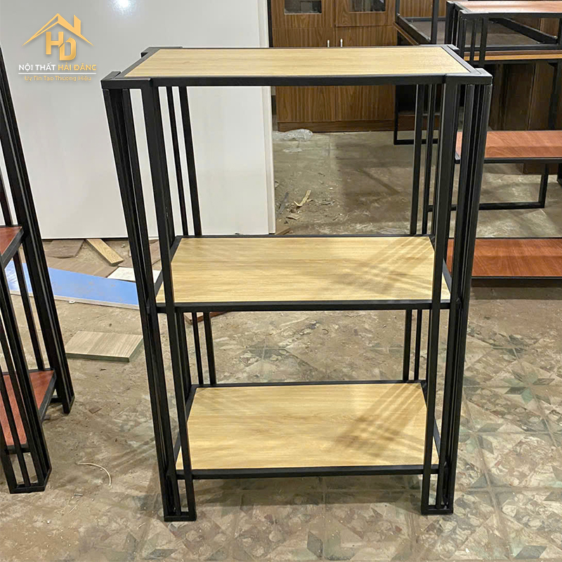 Kệ Đa Năng Khung Sắt Mặt Gỗ 3 Tầng ke-sat-3-tang-2 Kệ Đa Năng Khung Sắt Mặt Gỗ 3 Tầng