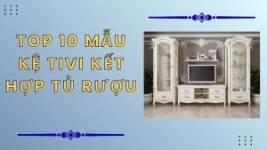 kệ tivi kết hợp tủ rượu giá rẻ