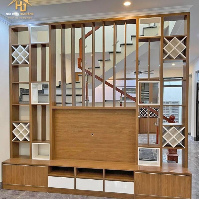 ke-tivi-lien-tu-ruou-tao-vach-ngan Top 10 Mẫu Kệ Tivi Kết Hợp Tủ Rượu Đẹp, Thịnh Hành