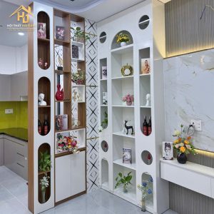 Kệ trưng bày decor phòng khách